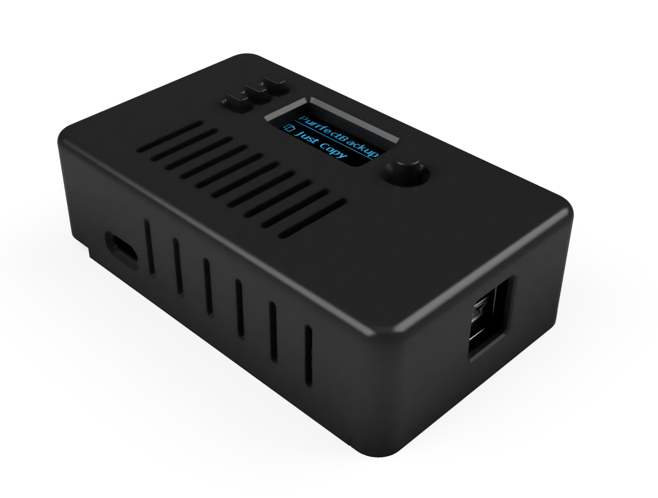 PurrfectBackup backup device outdoors